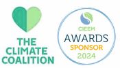 logos: the Climate Coalition and CIEEM Awards sponsor 2023